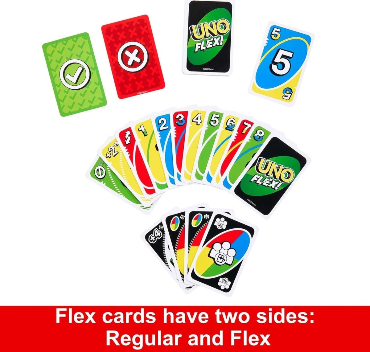 Uno Flex Wild Card Game Version - Mattel - The Toy Store