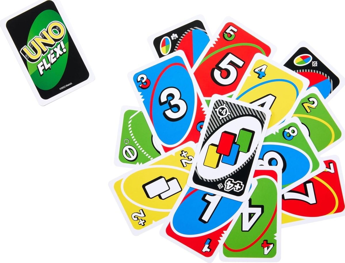 Uno Flex Wild Card Game Version - Mattel - The Toy Store