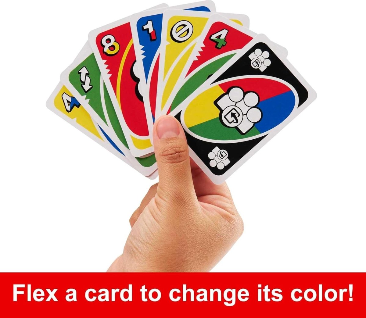Uno Flex Wild Card Game Version - Mattel - The Toy Store
