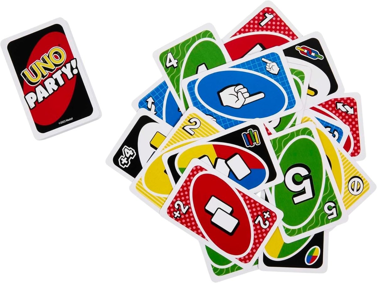 Uno Par Family Card Game - Mattel - The Toy Store