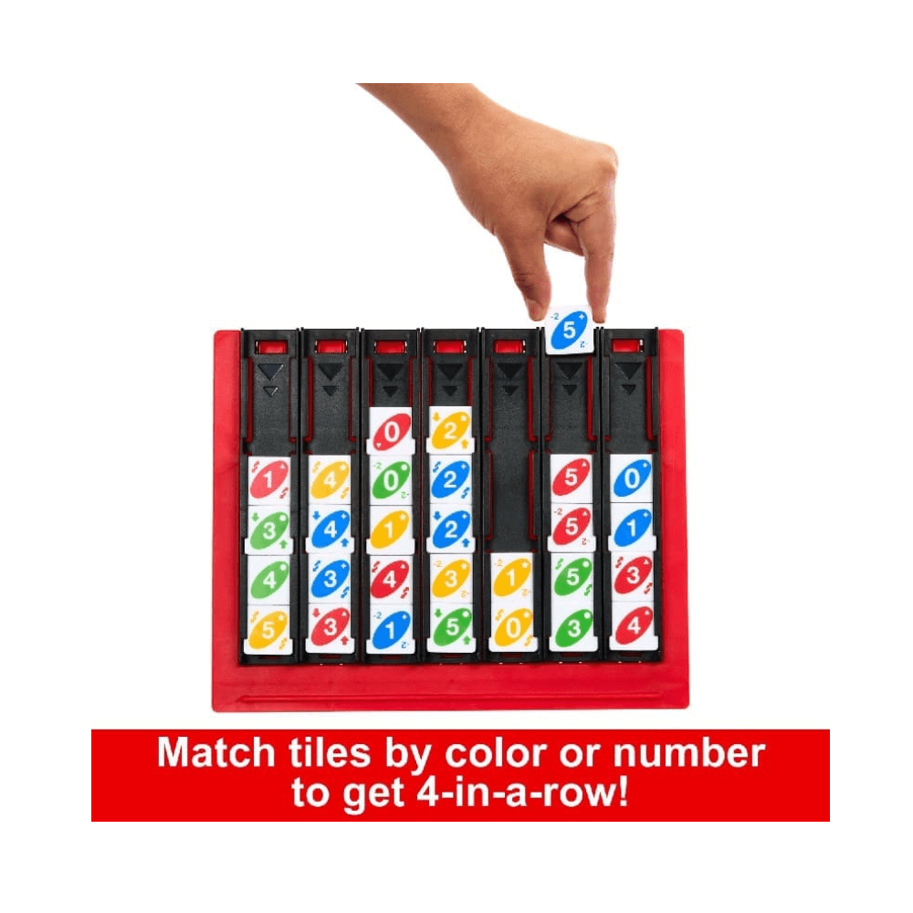 Uno Quatro Stacking Block Game - Mattel - The Toy Store