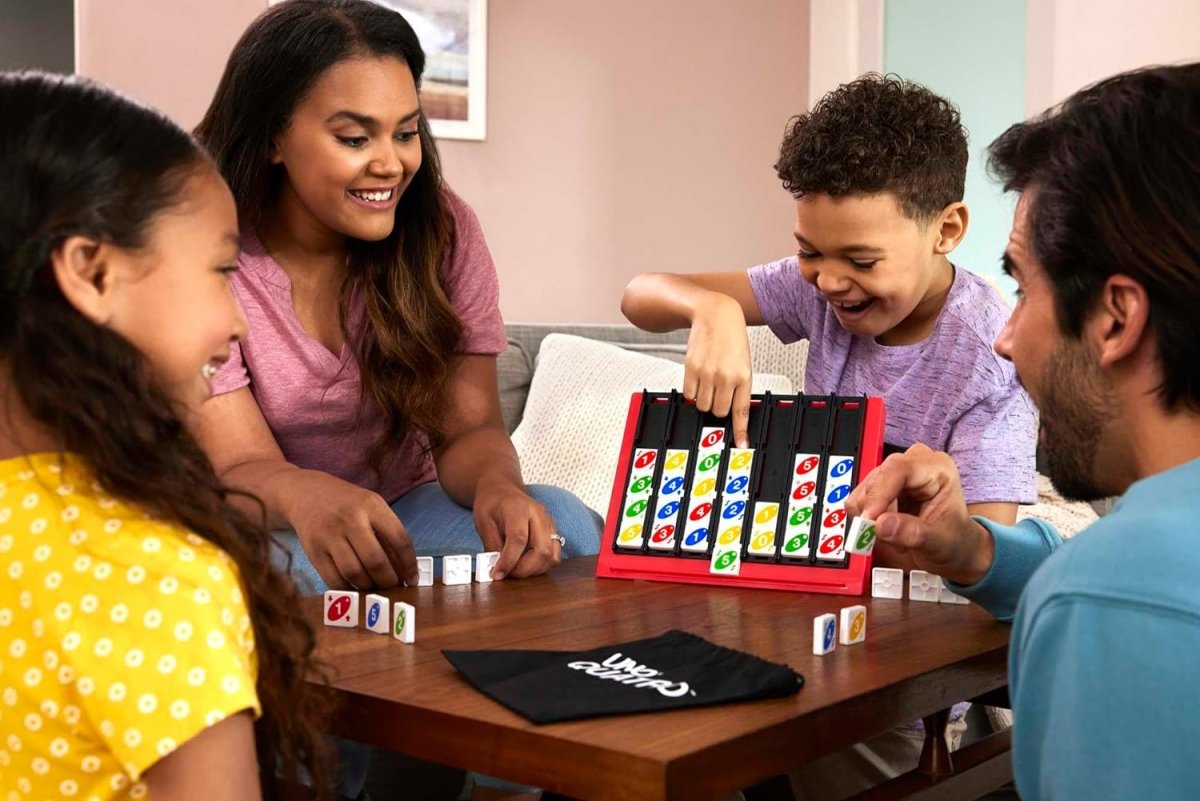 Uno Quatro Stacking Block Game - Mattel - The Toy Store