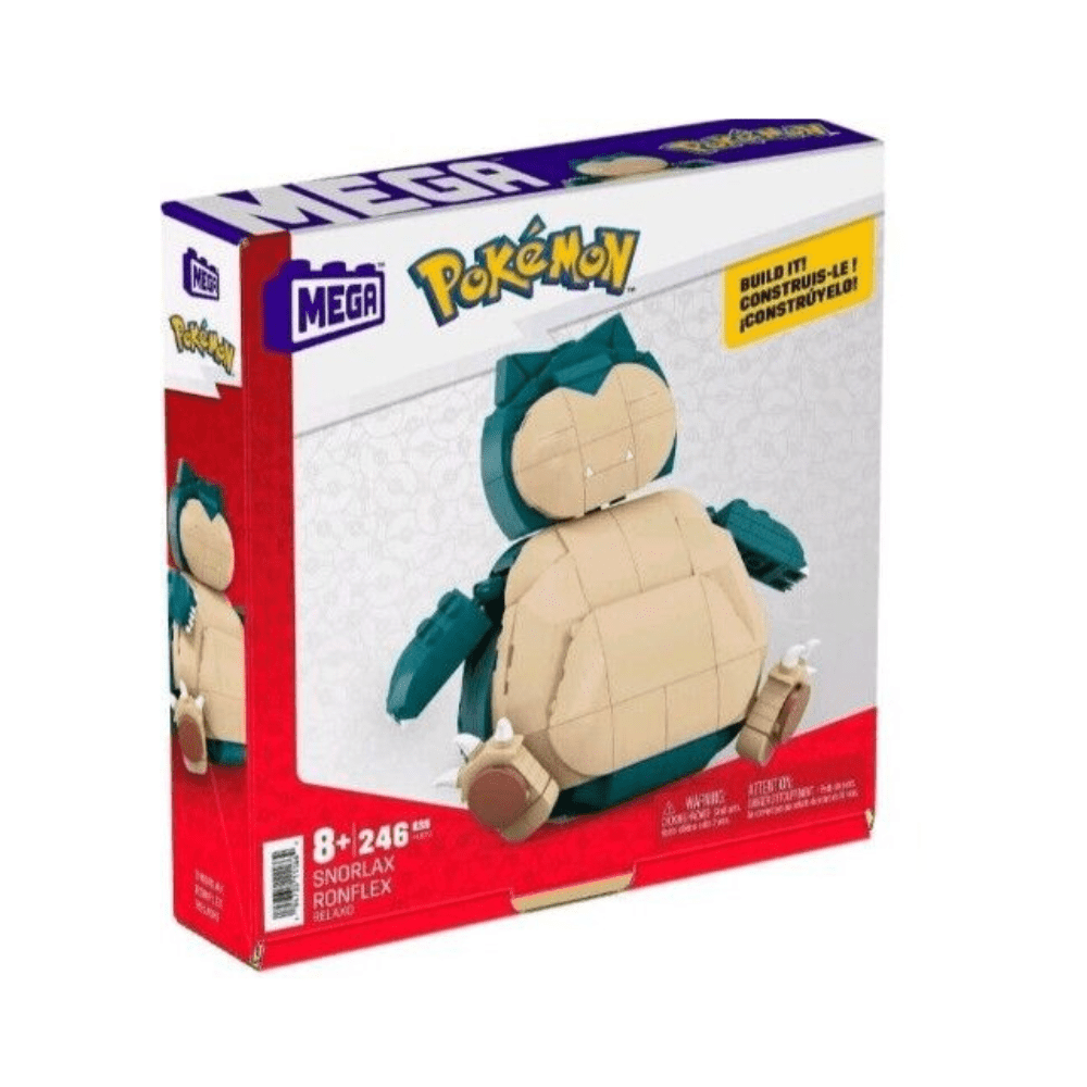 Pokémon Snorlax Building Set - Megabloks - The Toy Store