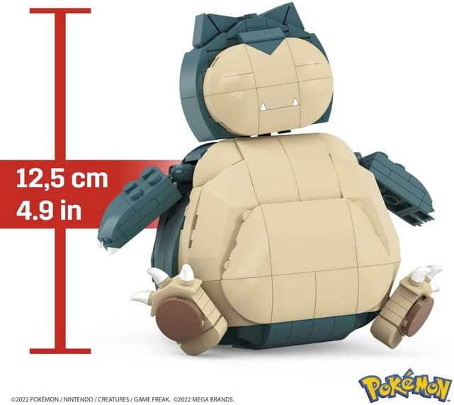 Pokémon Snorlax Building Set - Megabloks - The Toy Store