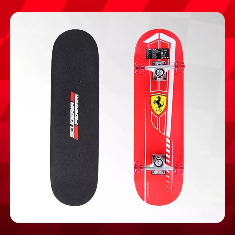 Ferrari 31"X8" Double Kick Skateboard - Mesuca - The Toy Store