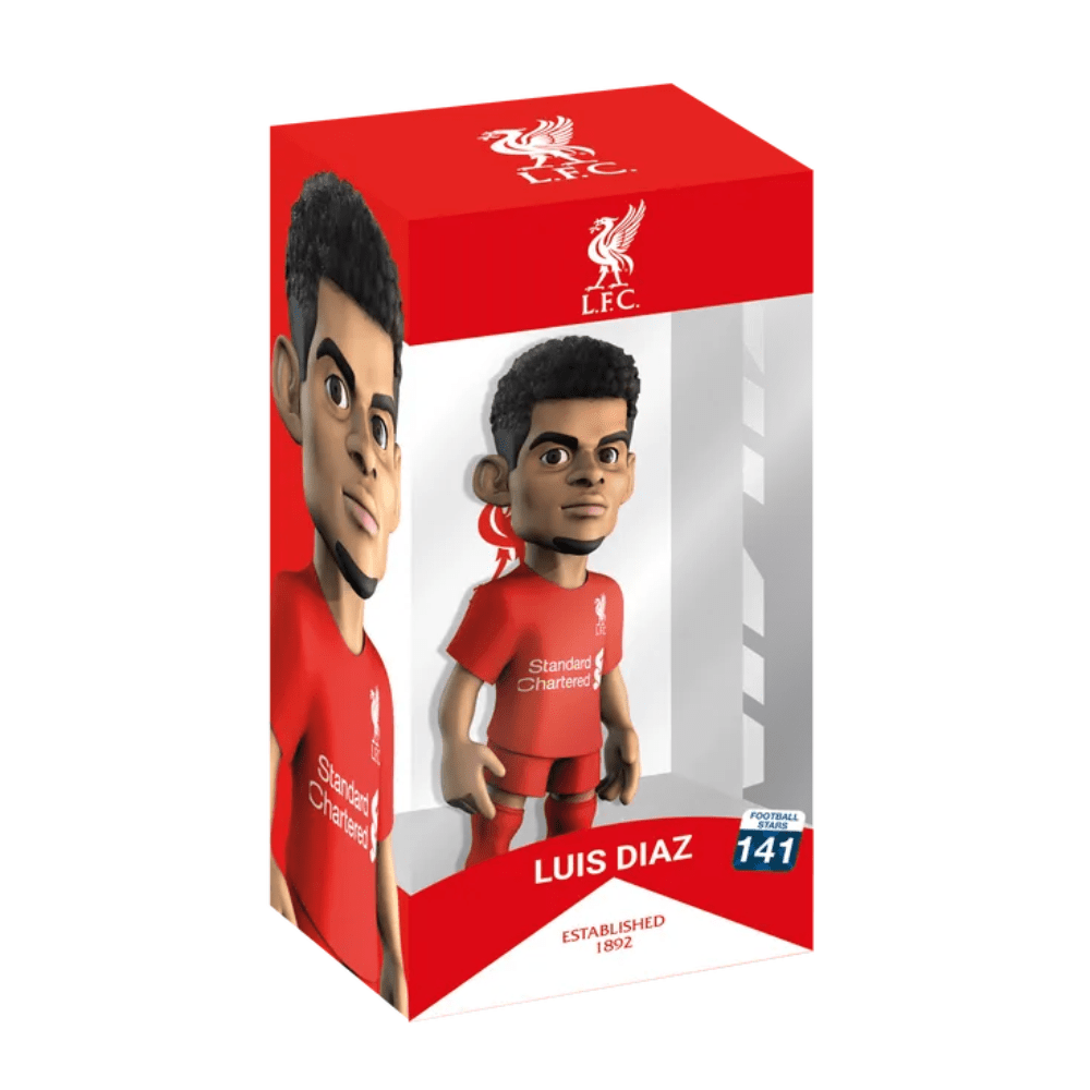 Fc Liverpool Figure Luis Díaz 12 Cm - Minix - The Toy Store