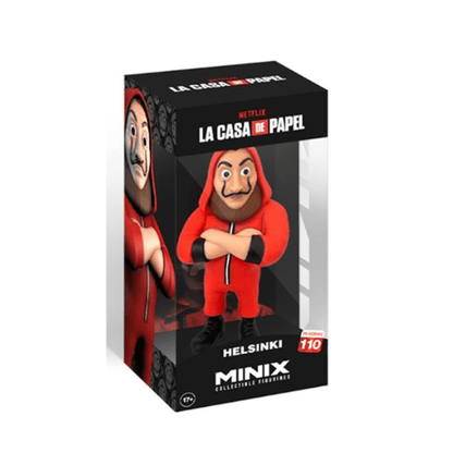 Money Heist Helsinki With Mask Figure - Minix - The Toy Store