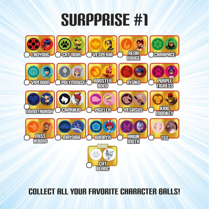 Ladybug 4 - in - 1 Surprise Miraball - Miraculous - The Toy Store