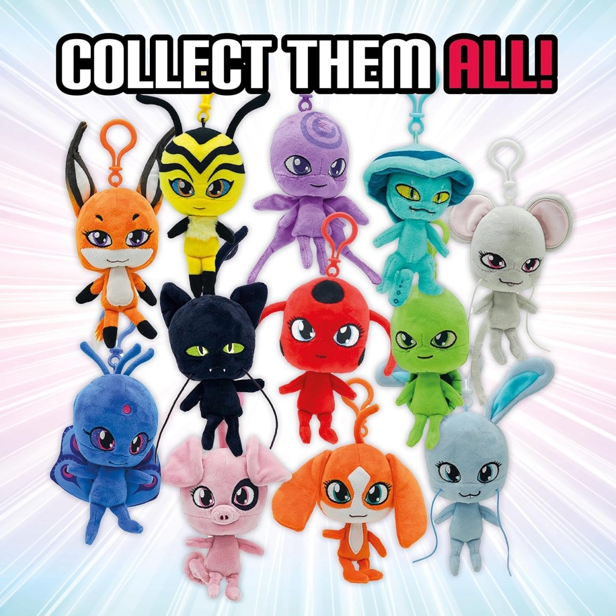 Ladybug Kwami Lifesize Barkk Plush - Miraculous - The Toy Store