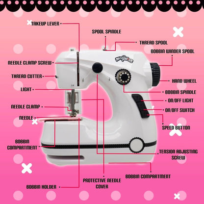 Ladybug Marinette's Mini Sewing Machine - Miraculous - The Toy Store