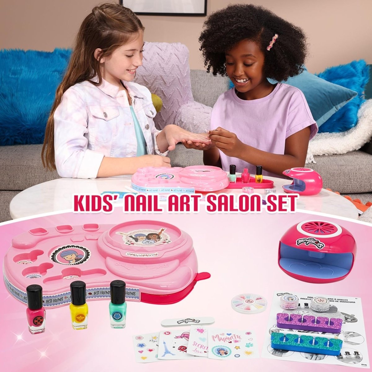 Ladybug Marinette's Nail Studio - Miraculous - The Toy Store