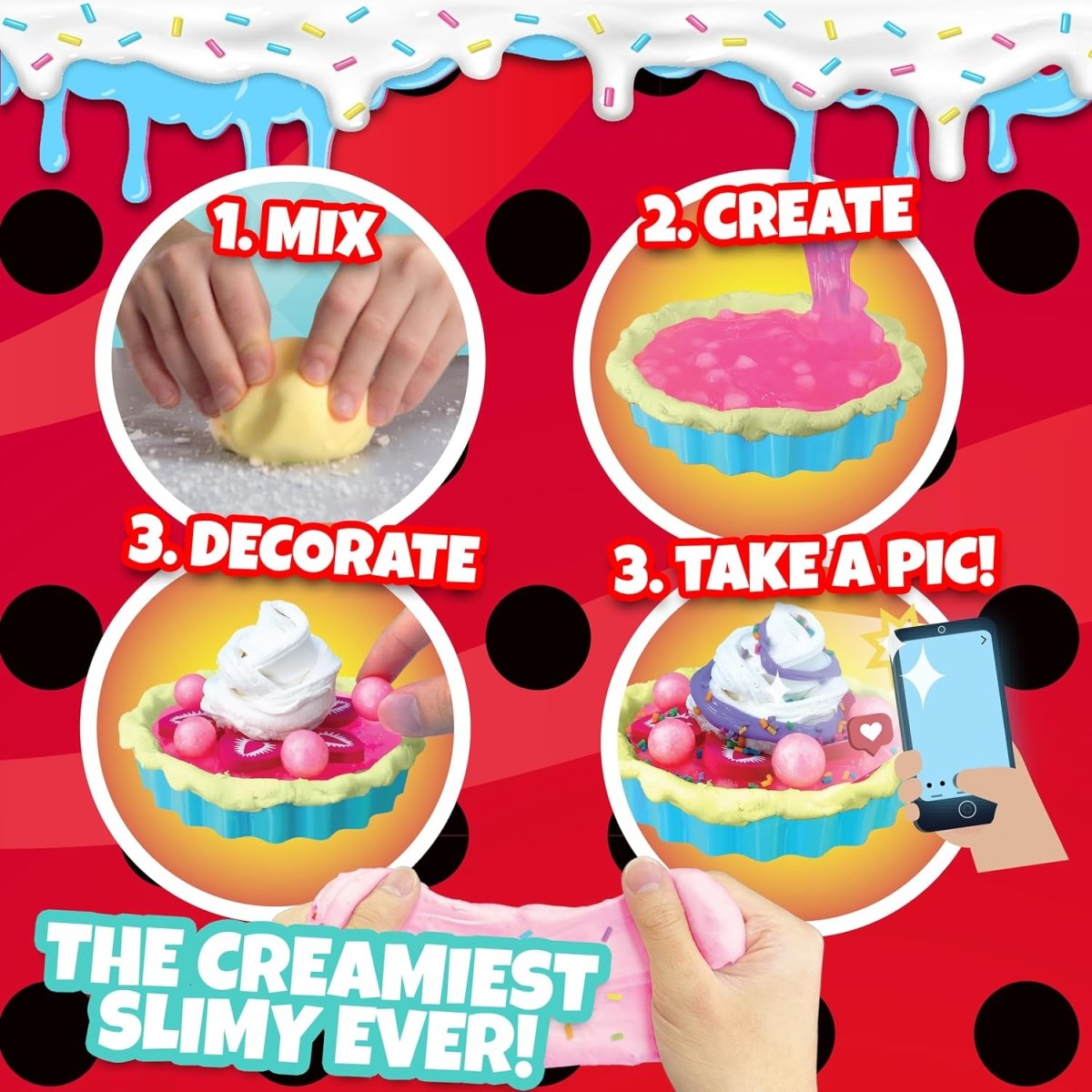 Ladybug Sprinkles N' Slimy Jelly Pie - Miraculous - The Toy Store