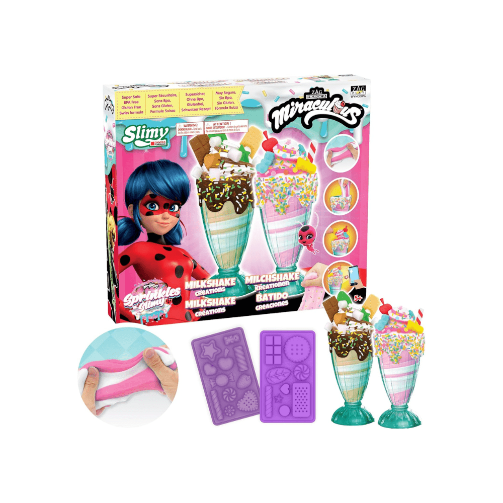 Ladybug Sprinkles N' Slimy Milkshake - Miraculous - The Toy Store