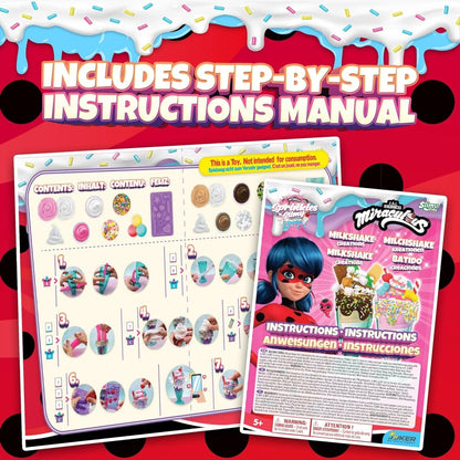 Ladybug Sprinkles N' Slimy Milkshake - Miraculous - The Toy Store