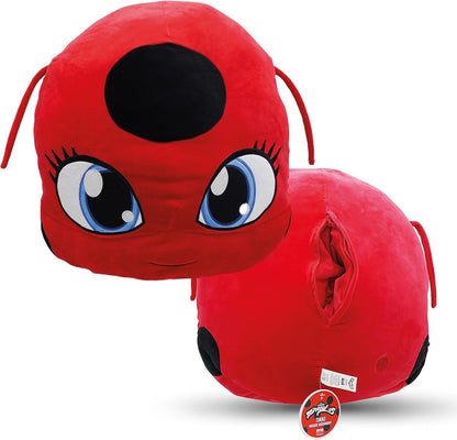 Ladybug Tikki Plush Pillow 40cm - Miraculous - The Toy Store