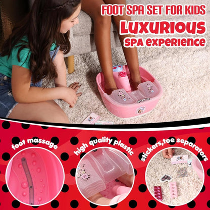 Marinette Ladybug Foot Spa - Miraculous - The Toy Store