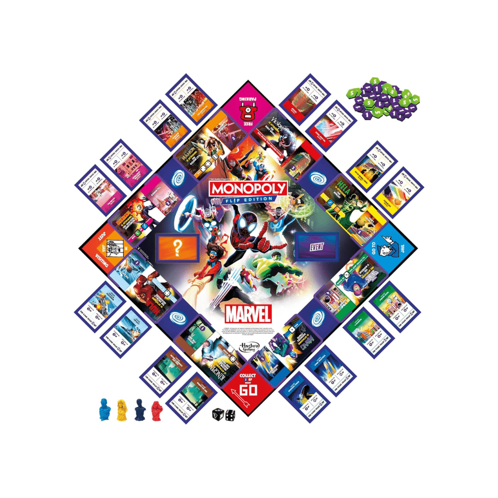 Monopoly Flip Card Game - Monopoly - The Toy Store