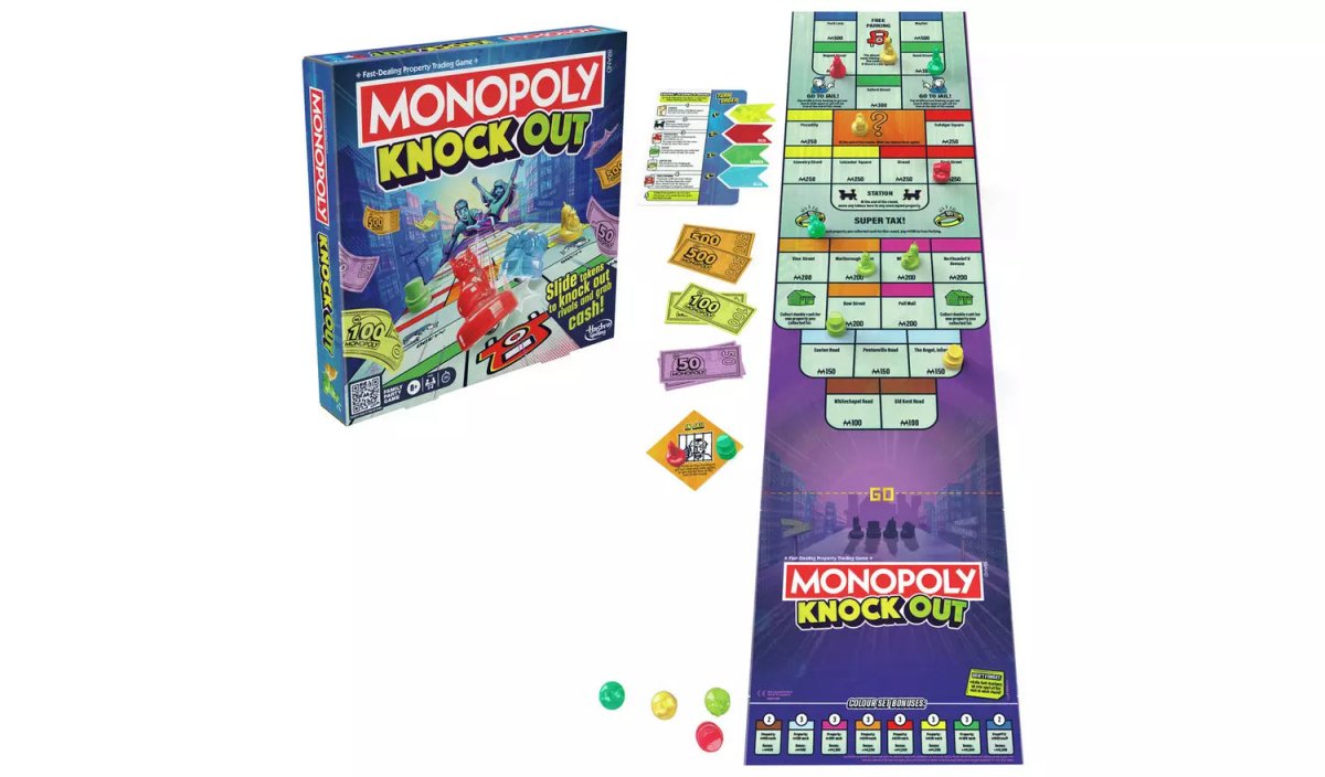 Monopoly Knockout Game - Monopoly - The Toy Store