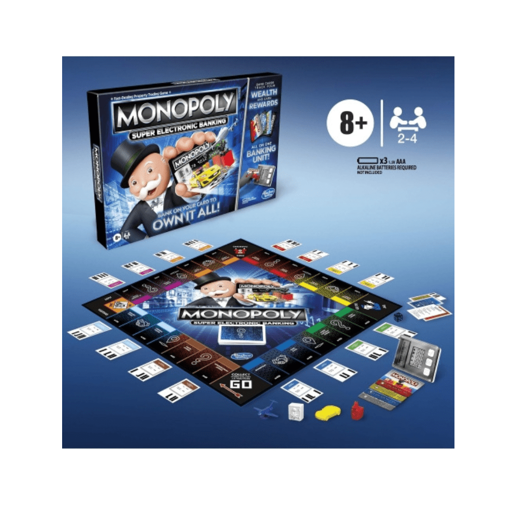 Monopoly Super Electronic Banking - Monopoly - The Toy Store
