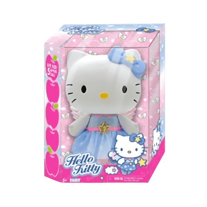 Hello Kitty 13" Fee-Puppe mit blauem Kleid und Sternen, in Schmuckbox