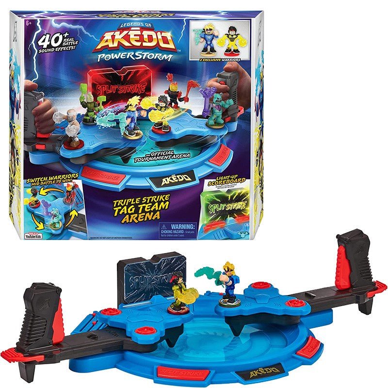 Legends Of Akedo – Powerstorm Triple Tag Arena - Moose - The Toy Store