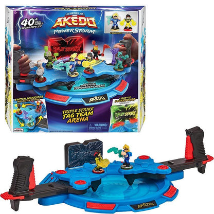 Legends Of Akedo – Powerstorm Triple Tag Arena - Moose - The Toy Store