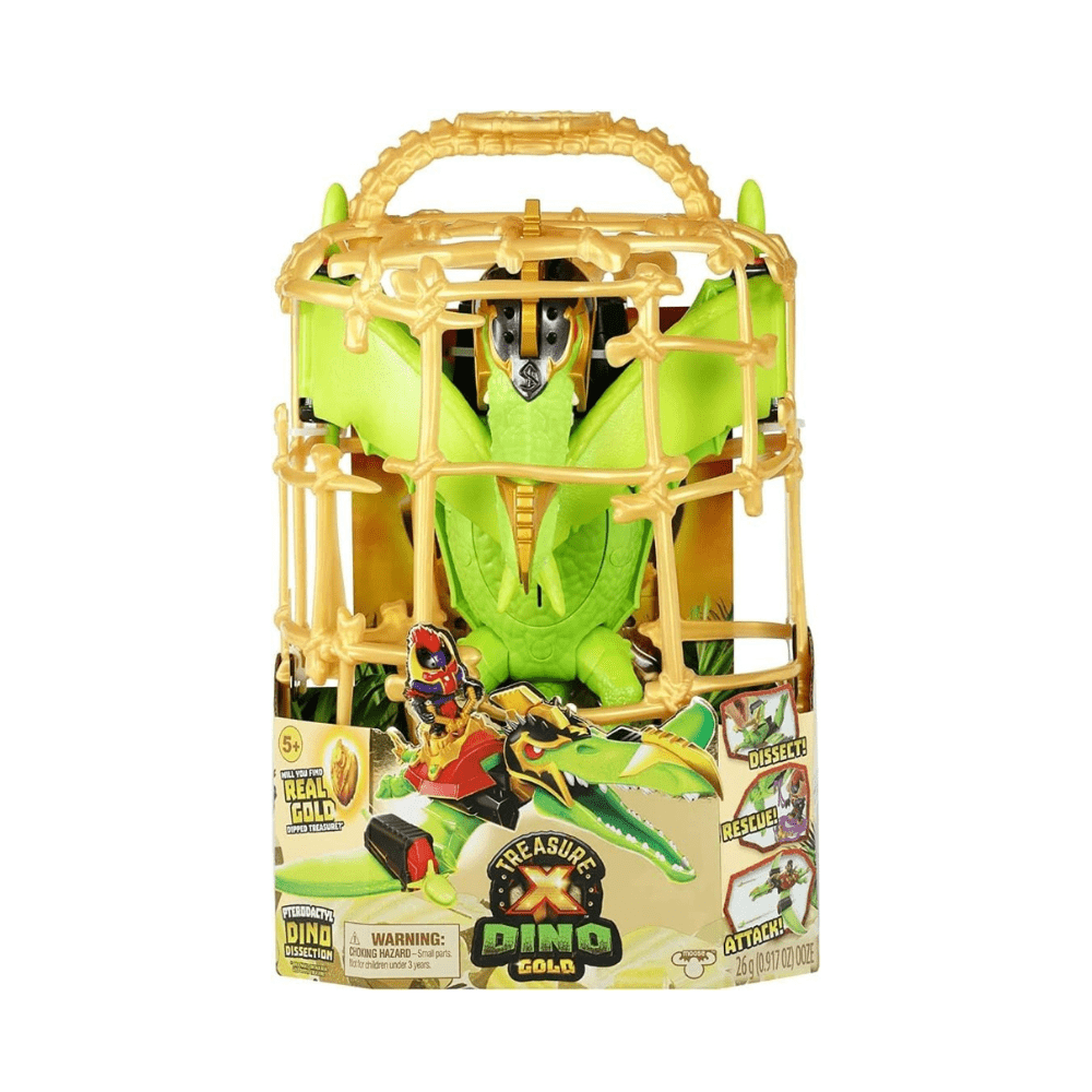 Treasure X Dino Gold Pterodacl Dino Dissection - Moose Tx - The Toy Store