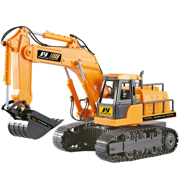 Excavator construction truck - Motor & Co - The Toy Store