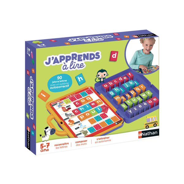 J'Apprends À Lire Learning Game - Nathan - The Toy Store