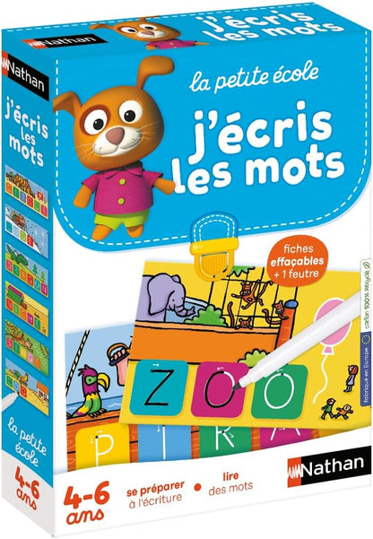 J'Écris Les Mots Learning Game - Nathan - The Toy Store