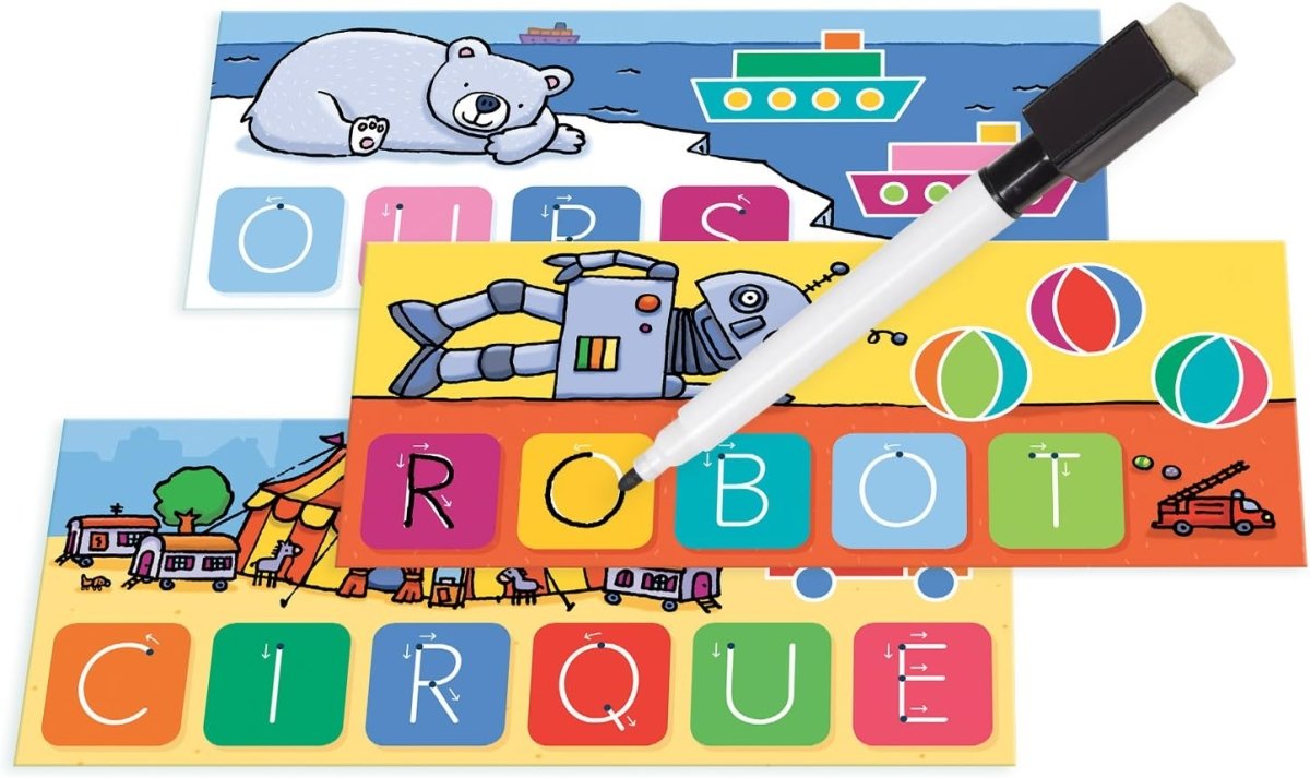 J'Écris Les Mots Learning Game - Nathan - The Toy Store