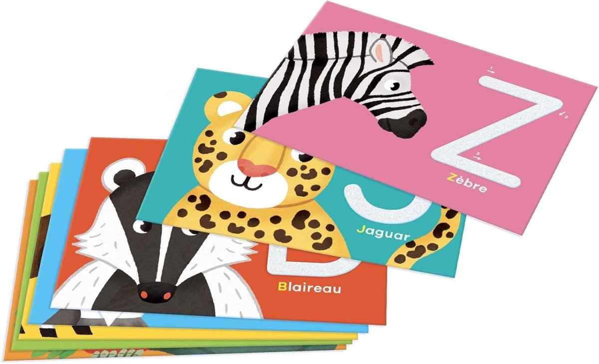 La Petite Ecole ABC À Toucher Book - Nathan - The Toy Store