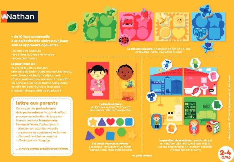 La Petite Ecole, En Route Vers La Maternelle - Nathan - The Toy Store