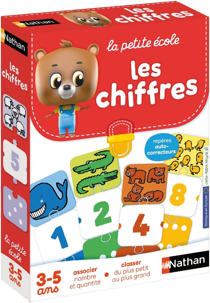 La Petite Ecole Les Chiffres Game - Nathan - The Toy Store