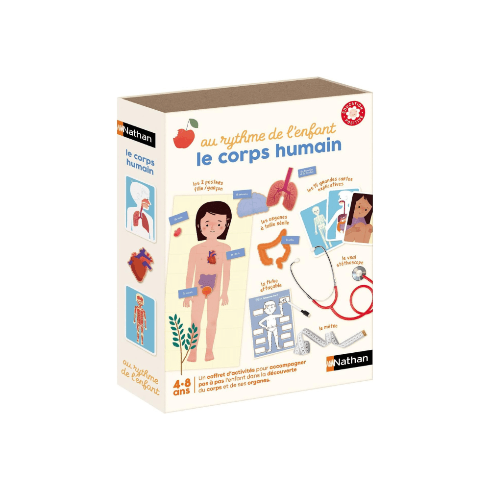 Le Corps Humain Anatomy Game - Nathan - The Toy Store