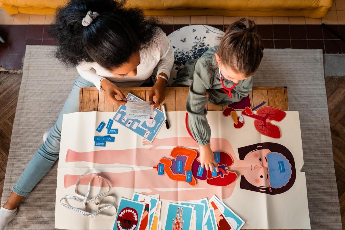 Le Corps Humain Anatomy Game - Nathan - The Toy Store