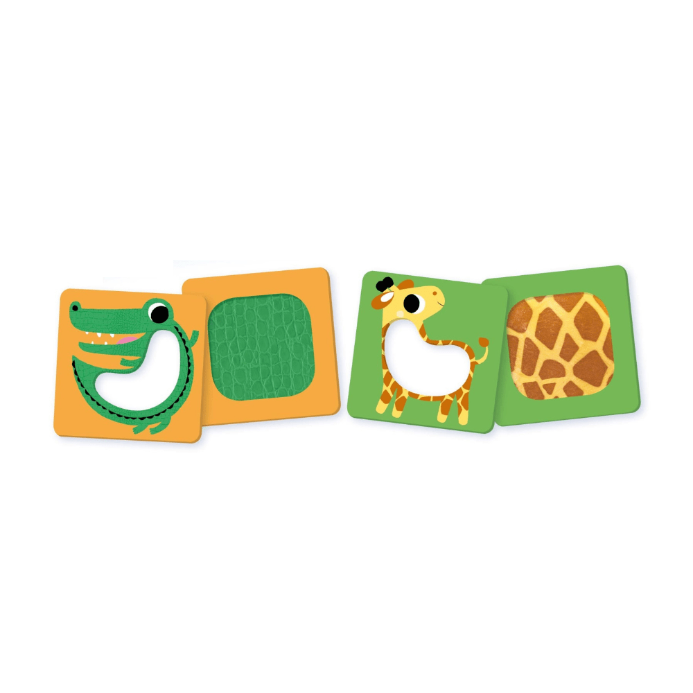 Les Animaux À Toucher Book - Nathan - The Toy Store