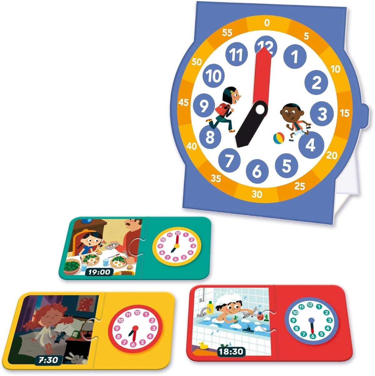L'Heure et le Temps Educational Game - Nathan - The Toy Store