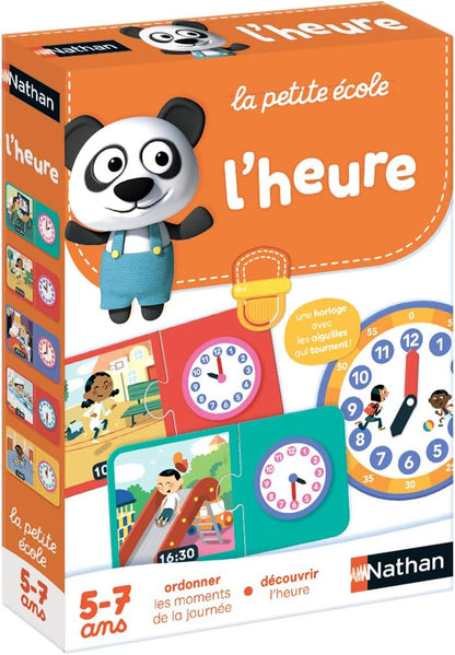 L'Heure et le Temps Educational Game - Nathan - The Toy Store