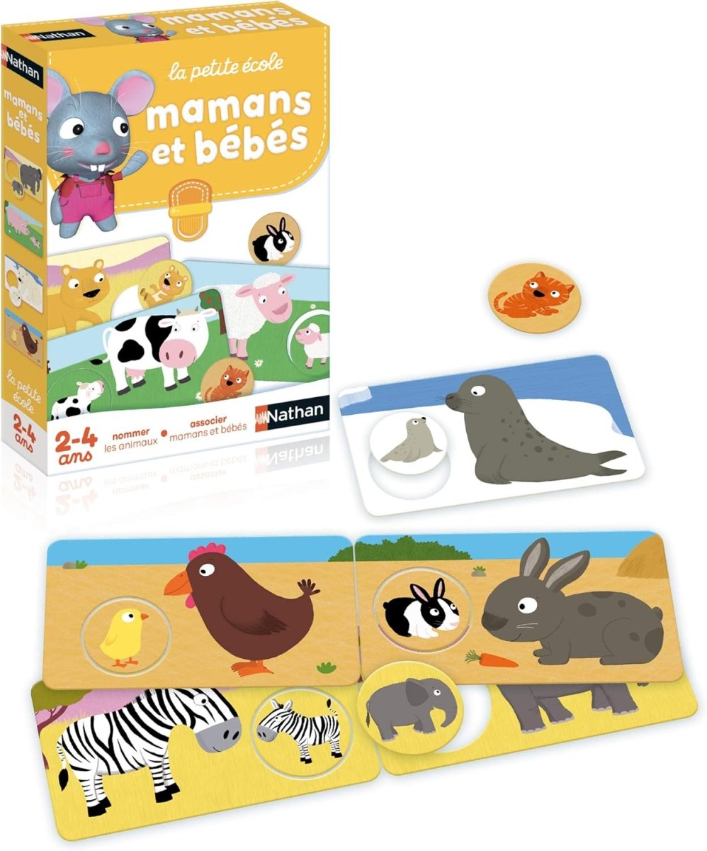 Mamans Et Bebes Learning Game - Nathan - The Toy Store