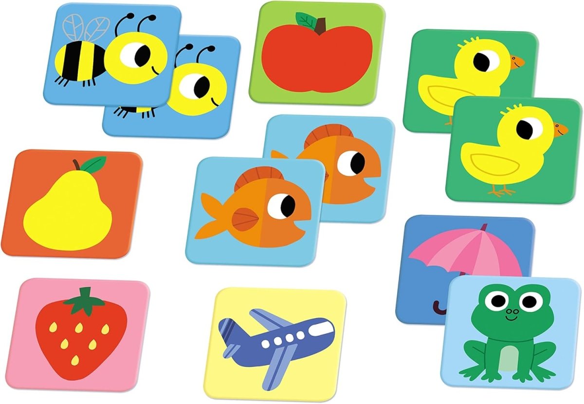 Memo Des Couleurs Memory Game - Nathan - The Toy Store