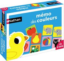 Memo Des Couleurs Memory Game - Nathan - The Toy Store