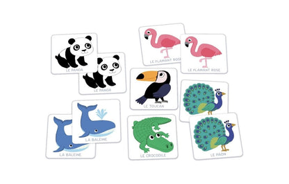 Mon Premier Memo Animaux Game - Nathan - The Toy Store