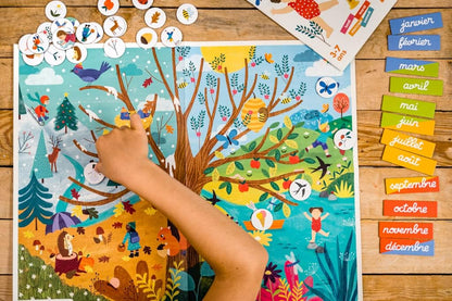 Rythme L'Heure Et Le Temps Game - Nathan - The Toy Store