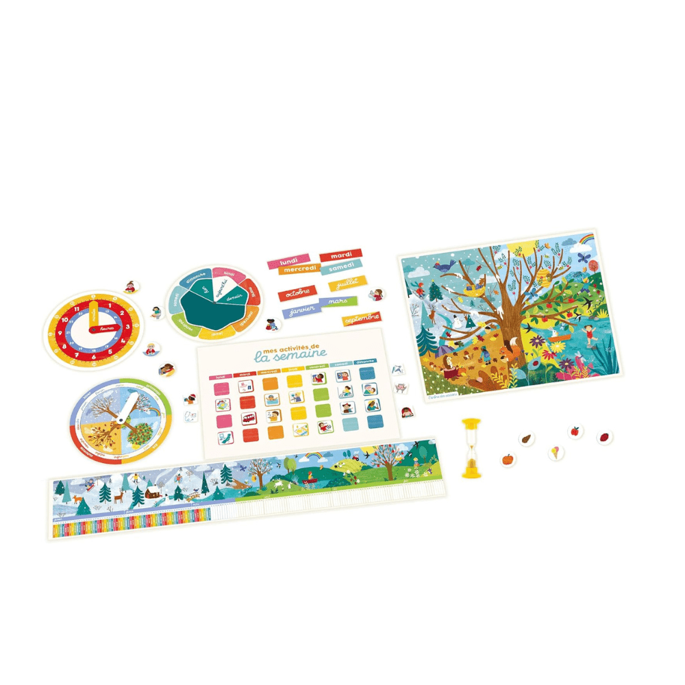 Rythme L'Heure Et Le Temps Game - Nathan - The Toy Store