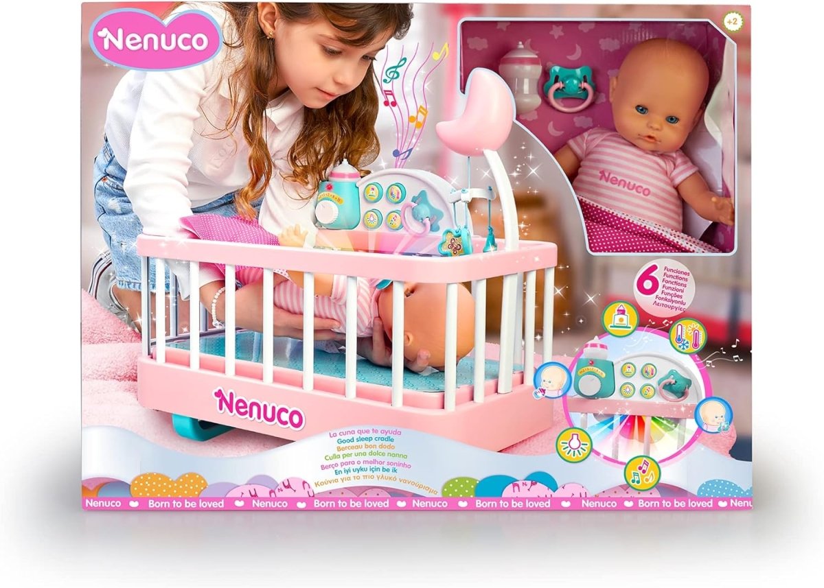 Good Sleep Cradle Dolls Set - Nenuco - The Toy Store