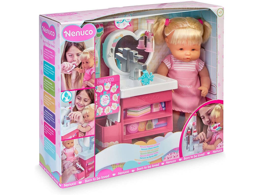 Shall We Wash Our Hands Doll - Nenuco - The Toy Store