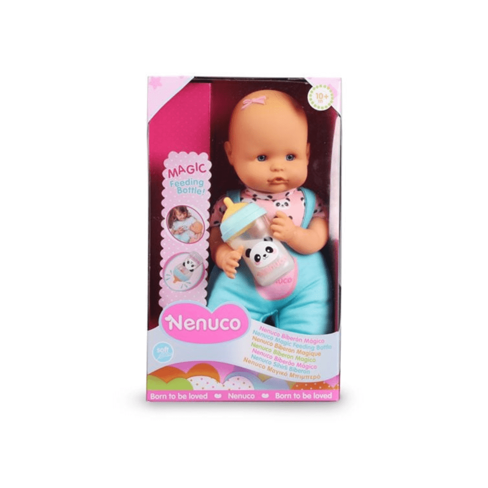 Soft Baby Doll With Magic Bottle - Nenuco - The Toy Store