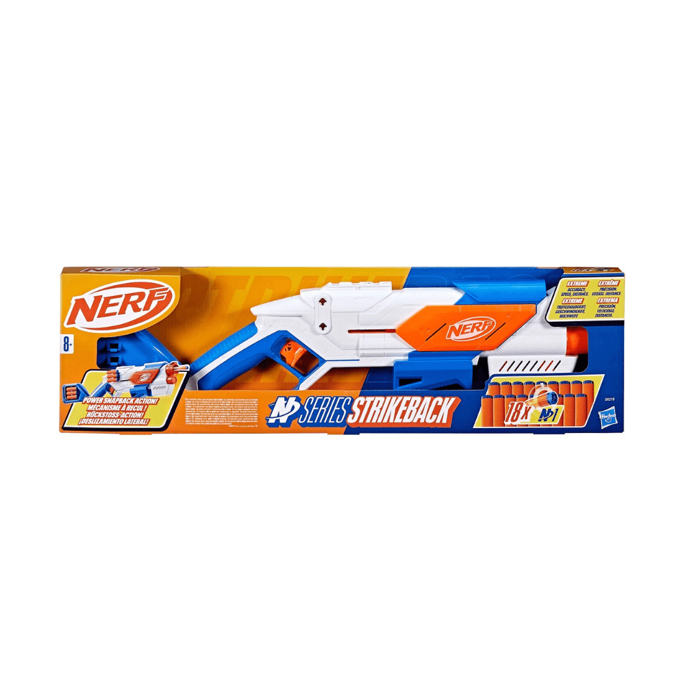 Nerf N Series Strikeback Blaster - Nerf - The Toy Store