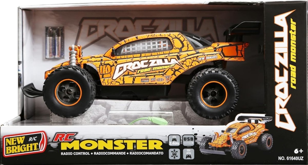 1:16 Croczilla USB RC Toy - New Bright - The Toy Store